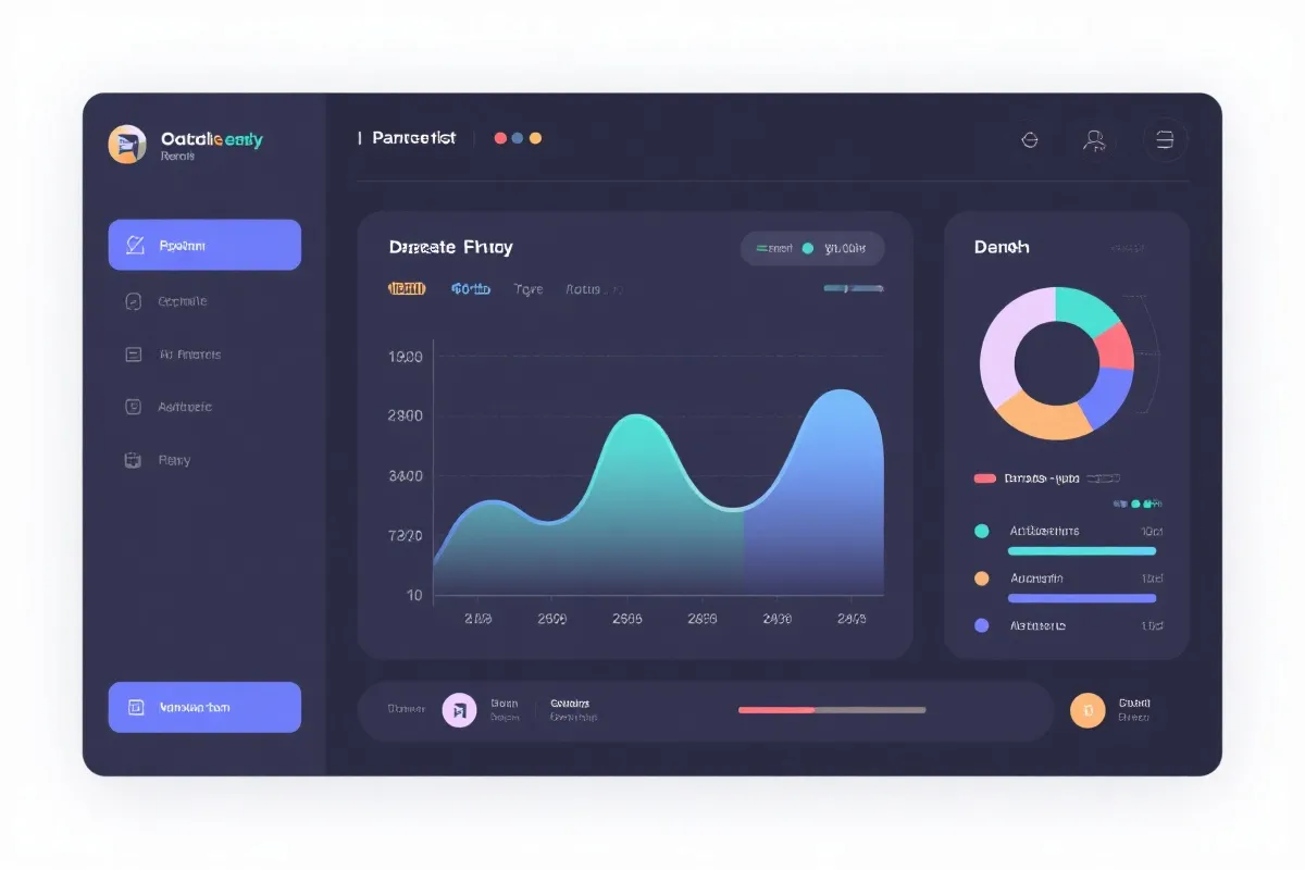 数据分析UI示意图